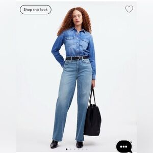 Madewell The Perfect Vintags Straight Leg Women's Jeans